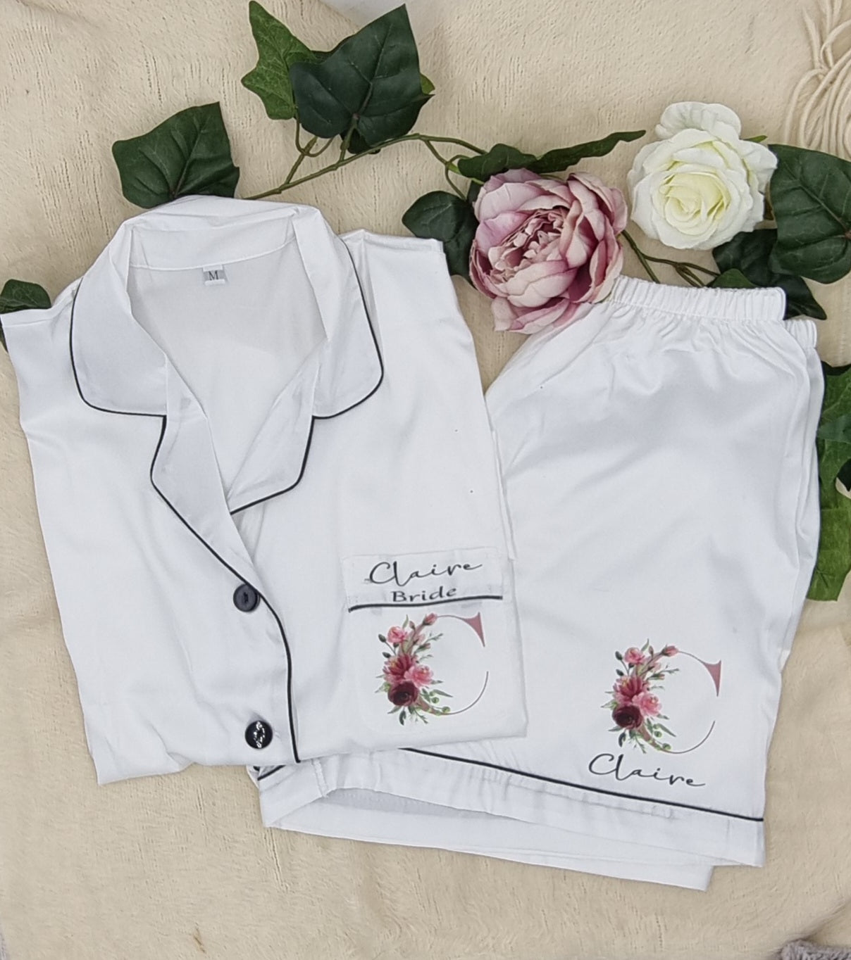 Personalised Short Pyjama Sets