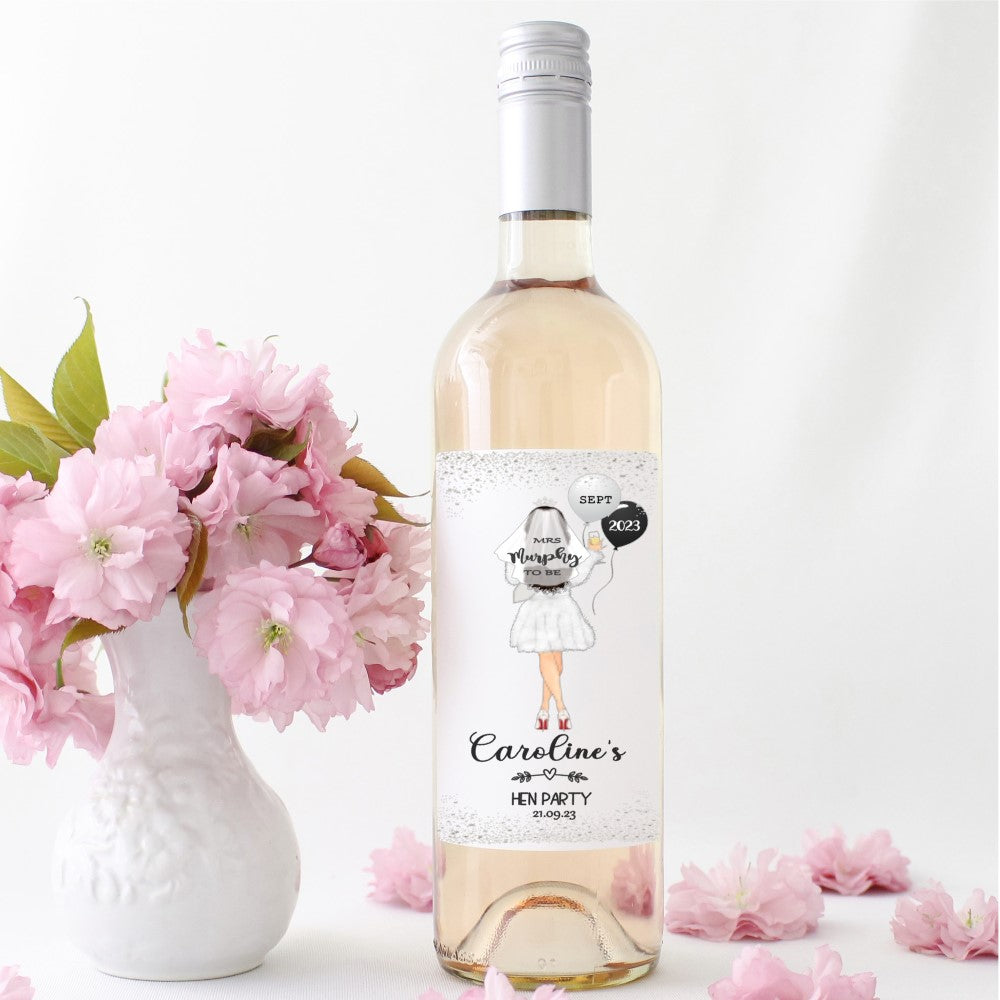 Personalised wine online bottles