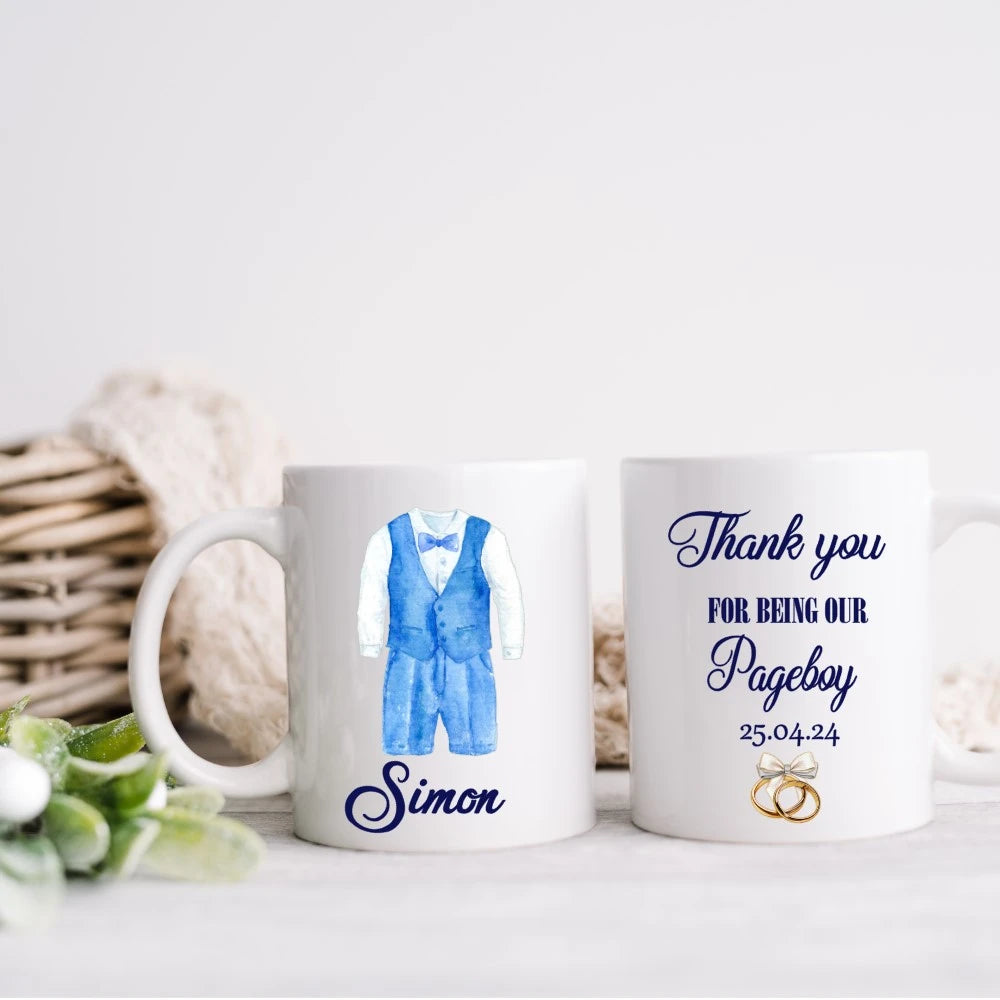 Personalised Pageboy Mug