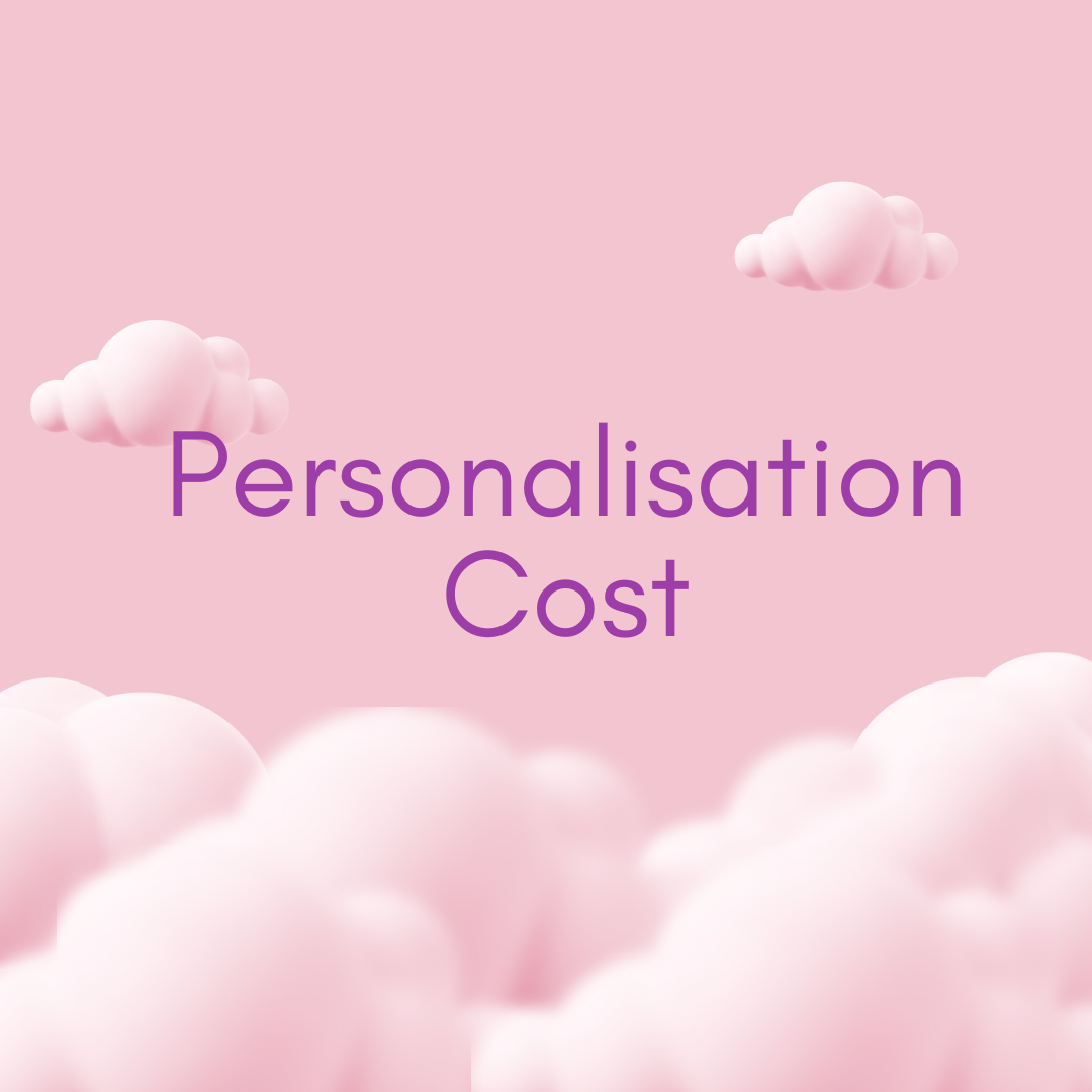Personalisation on clearance items