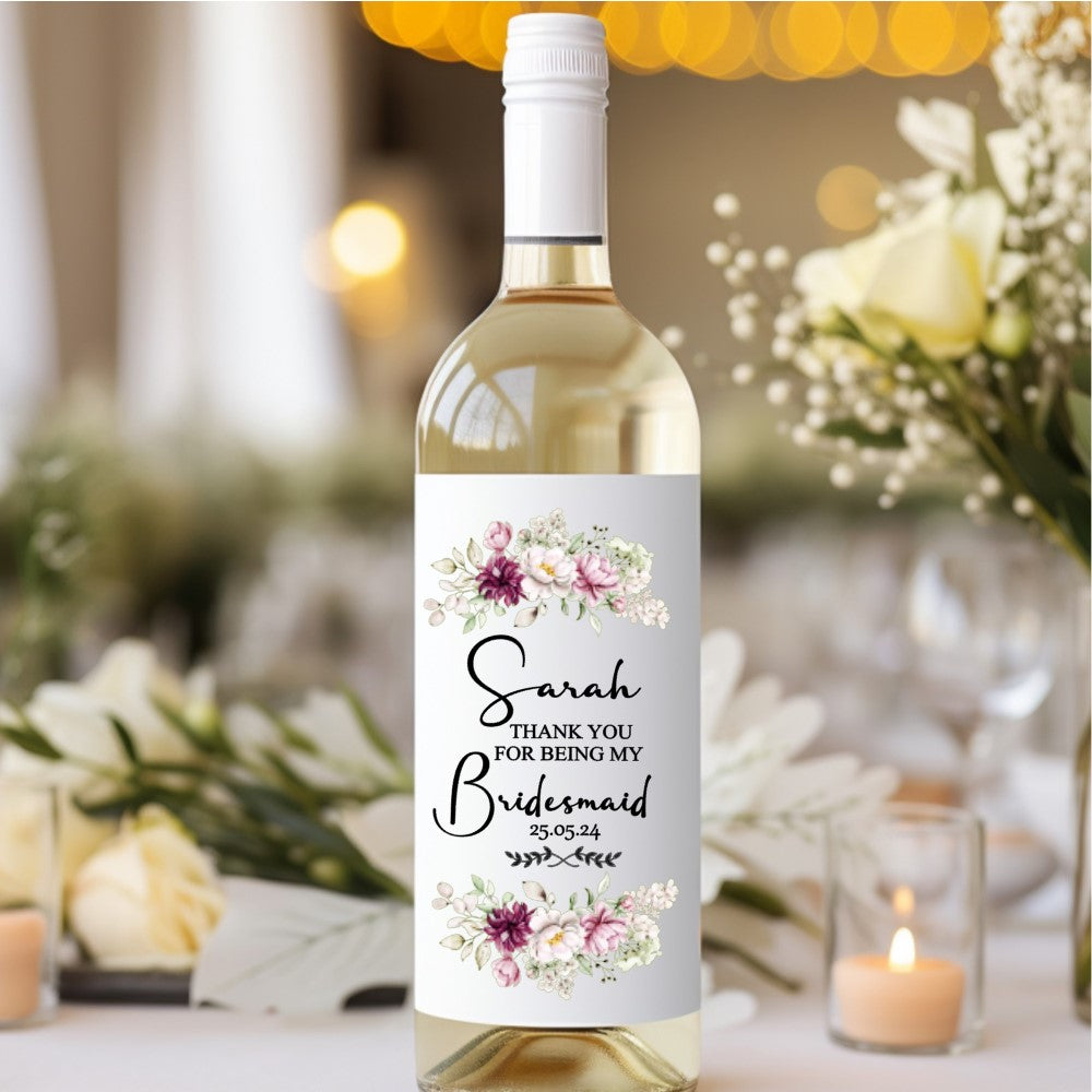 Proposal Wine Bottle Labels
