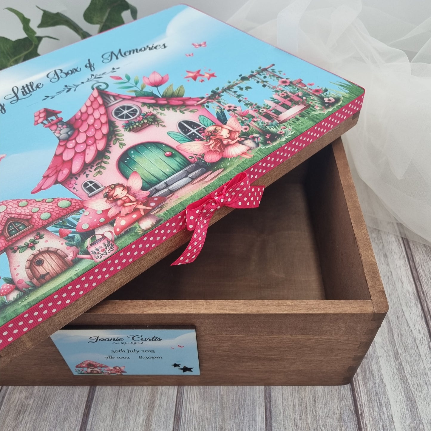 Fairy Garden Keepsake Box