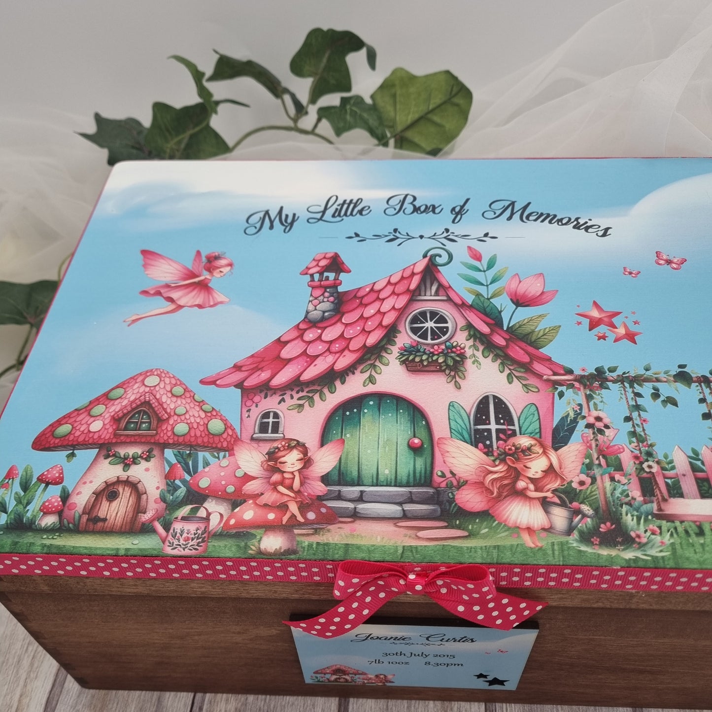 Fairy Garden Keepsake Box