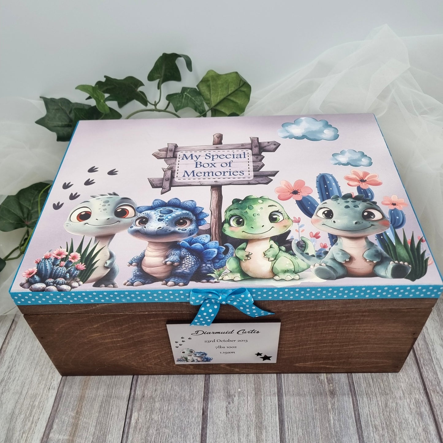 Dinosaur Keepsake Box