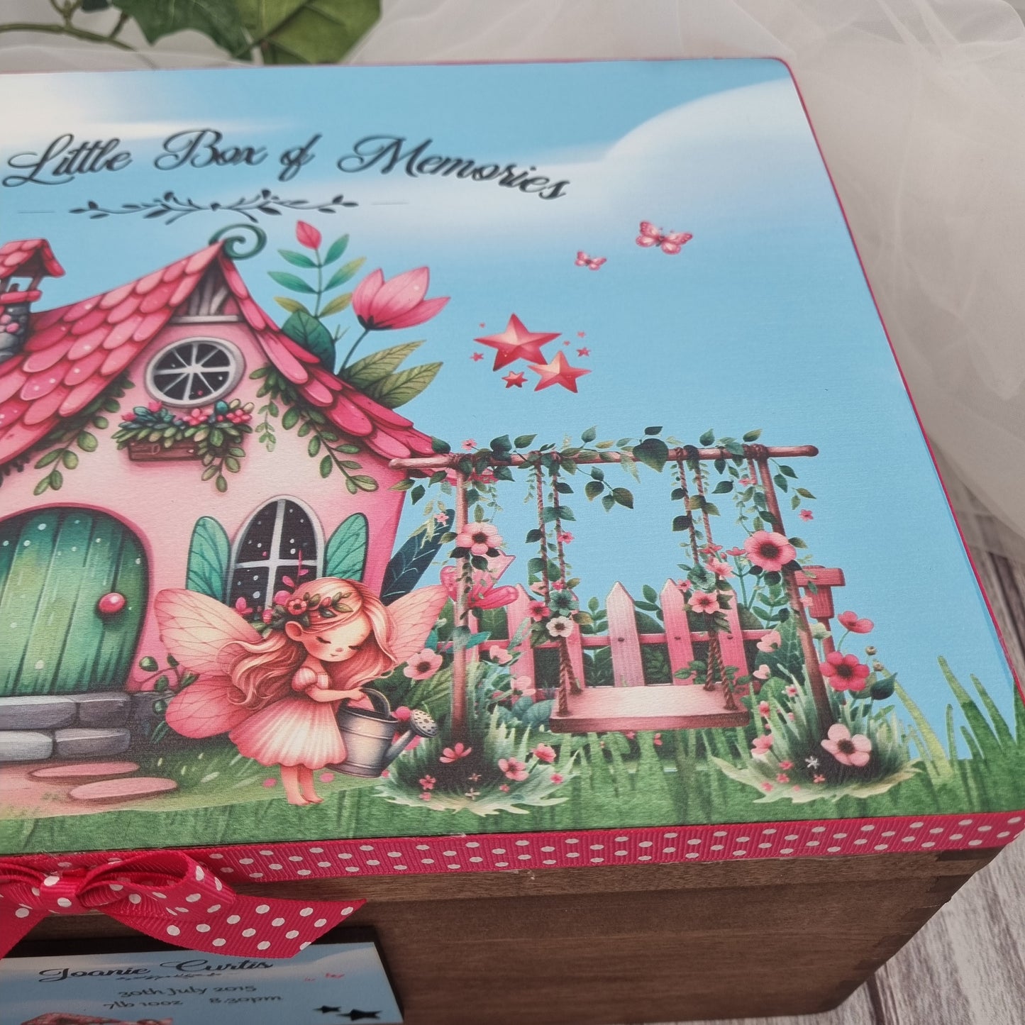 Fairy Garden Keepsake Box