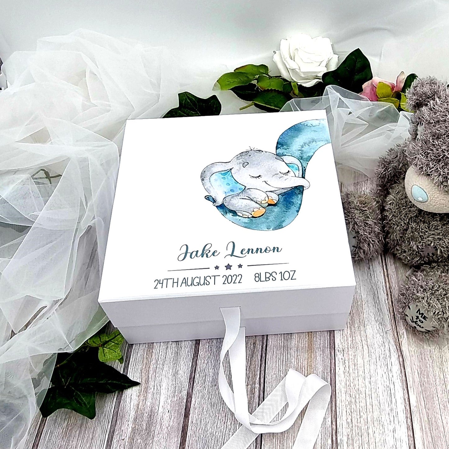 Elephant Love Keepsake Box