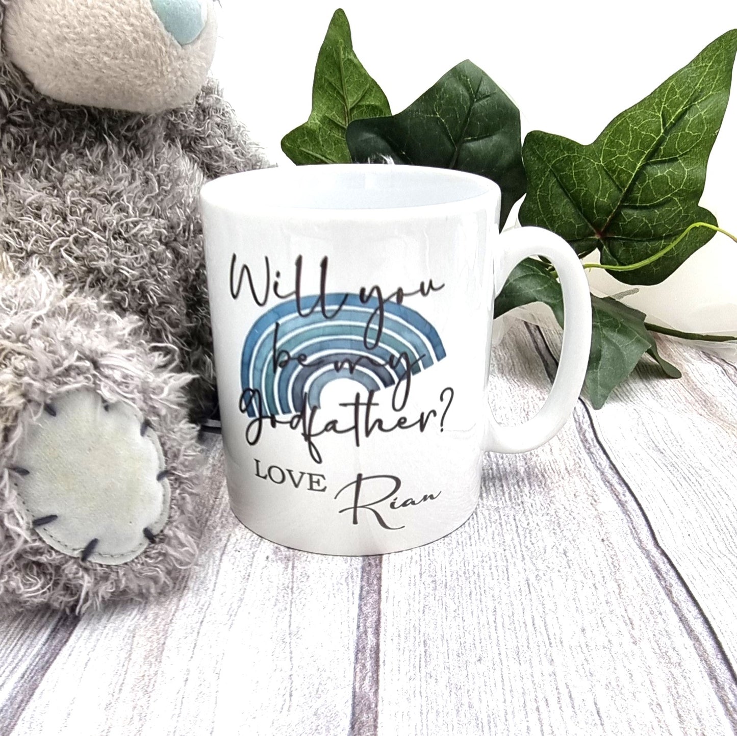 Godfather Godmother Proposal Mug