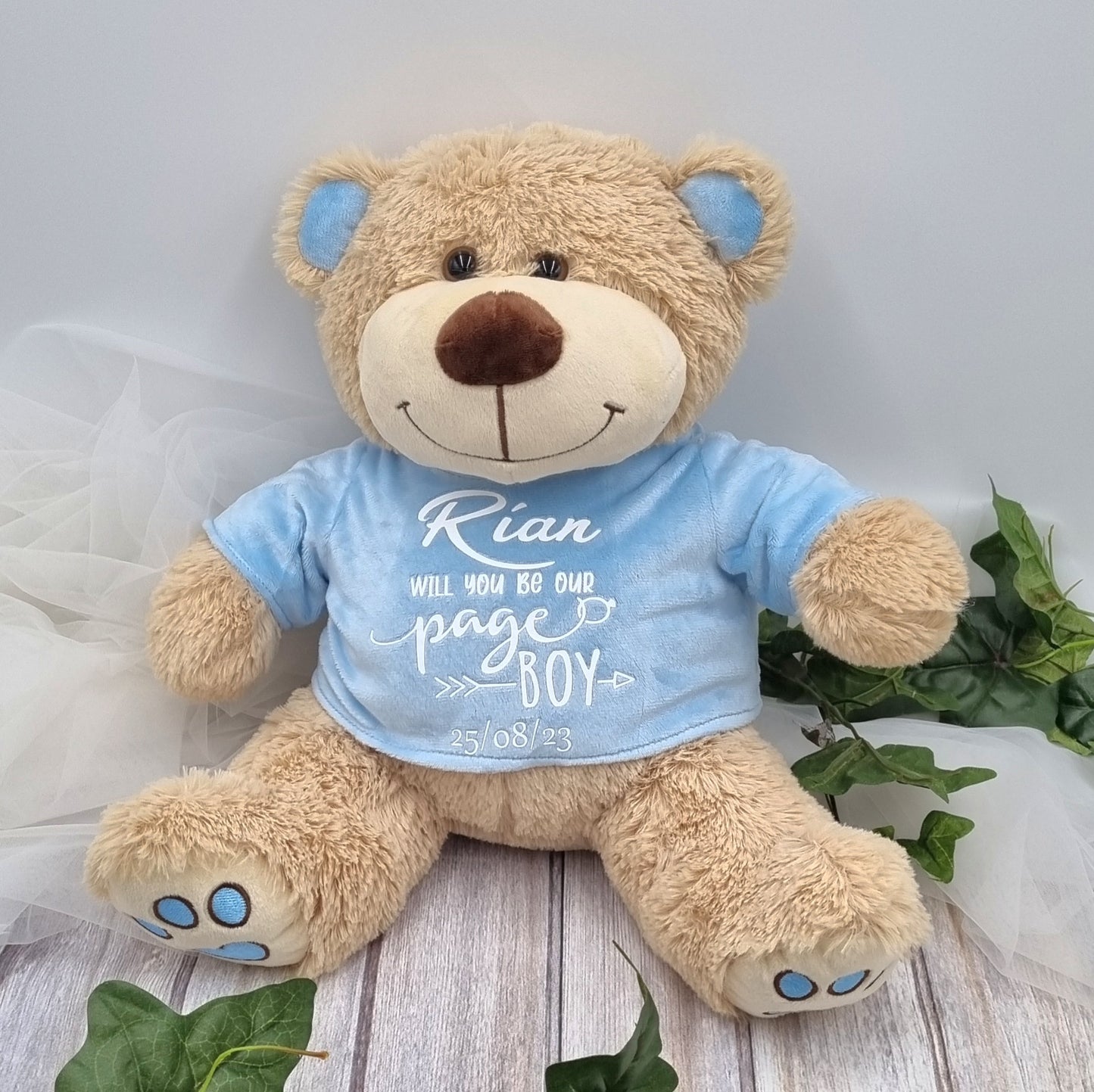 Flowergirl Proposal Teddy