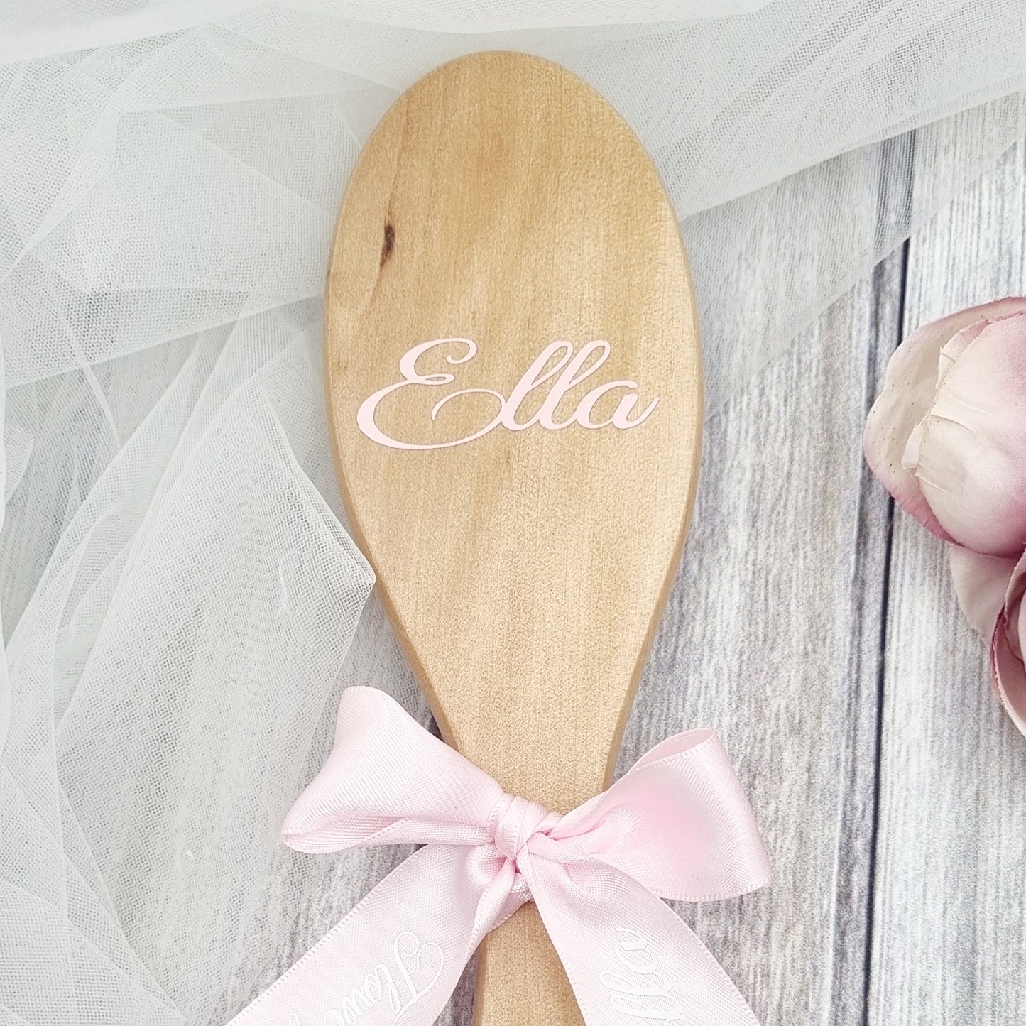 Personalised Flower Girl Brush