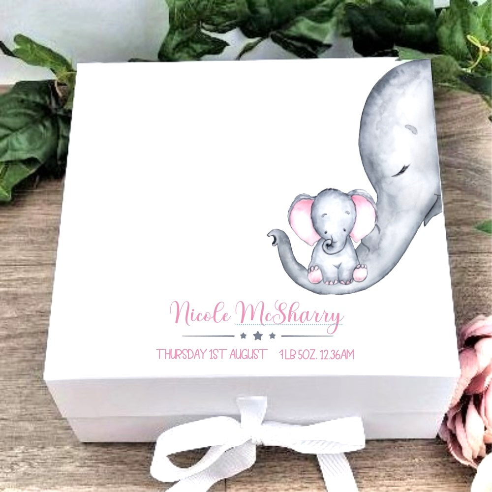 Elephant Love Keepsake Box