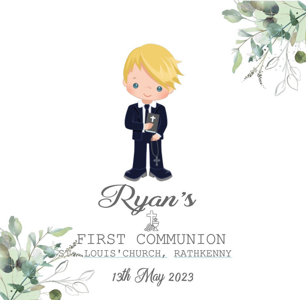 Personalised First Communion Gift Box