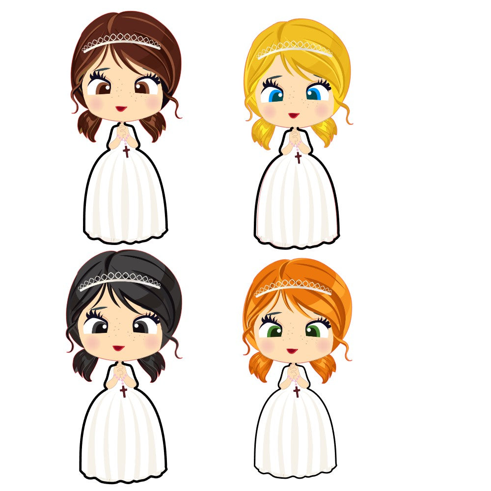 Design options for first communion apron