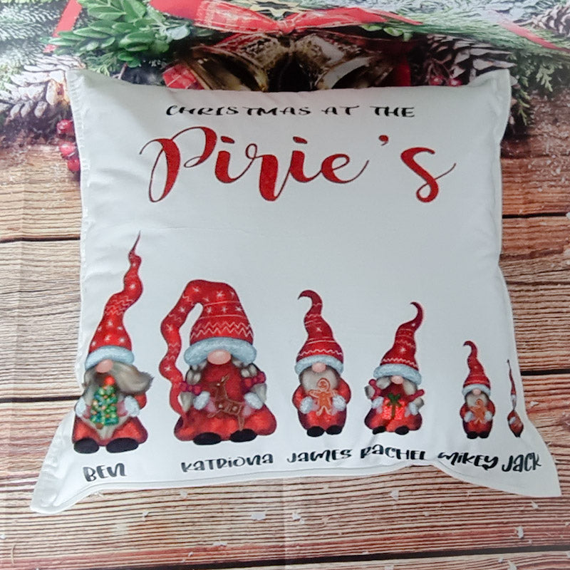 Christmas Gnome Cushion
