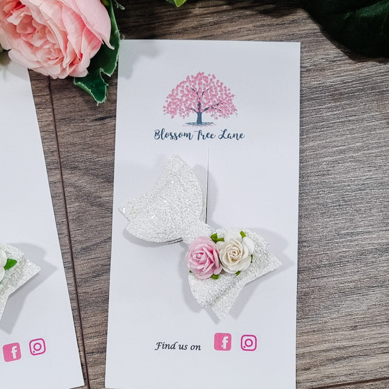 Single Flower Girl Hair bow