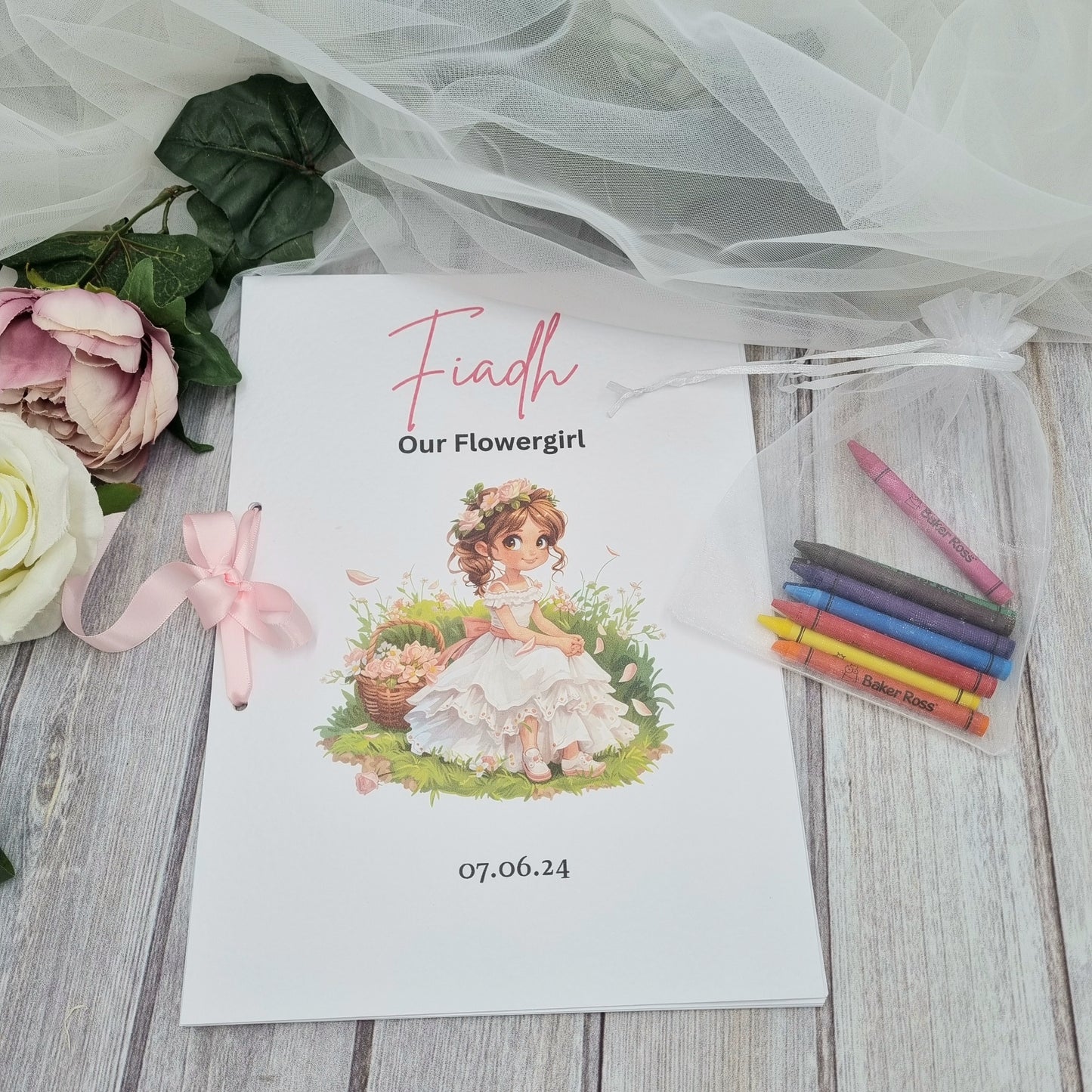 Flowergirl Pageboy Activity Book