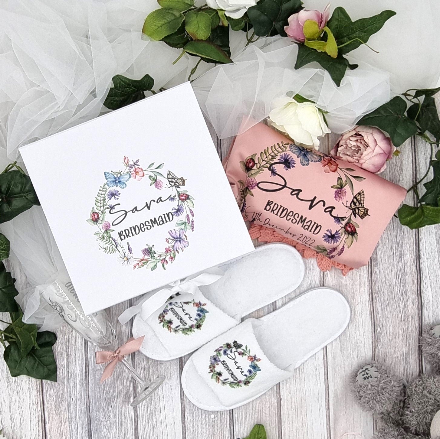 Exclusive Bridal Gift Sets with The Garter Girl and Marigold Grey