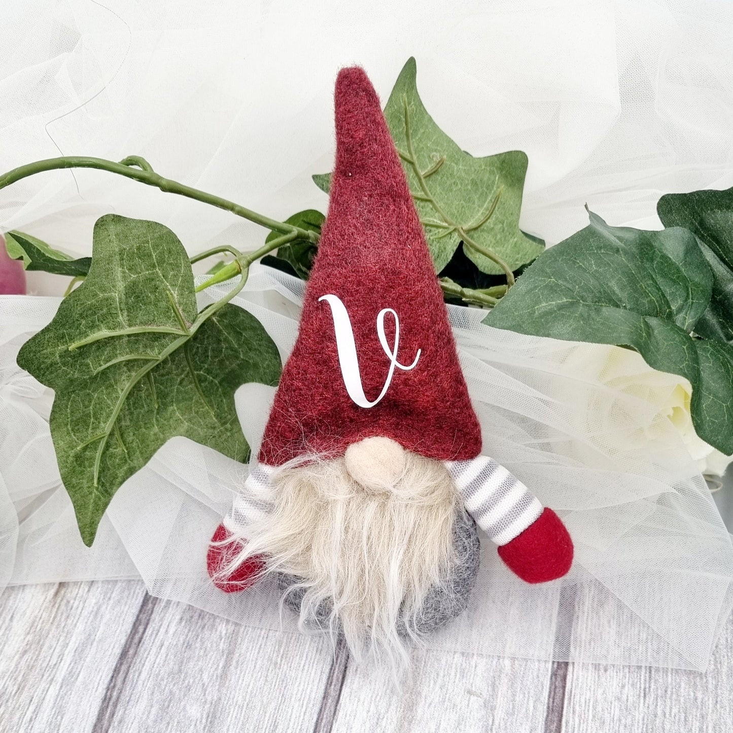 Personalised Christmas Hanging Gnome