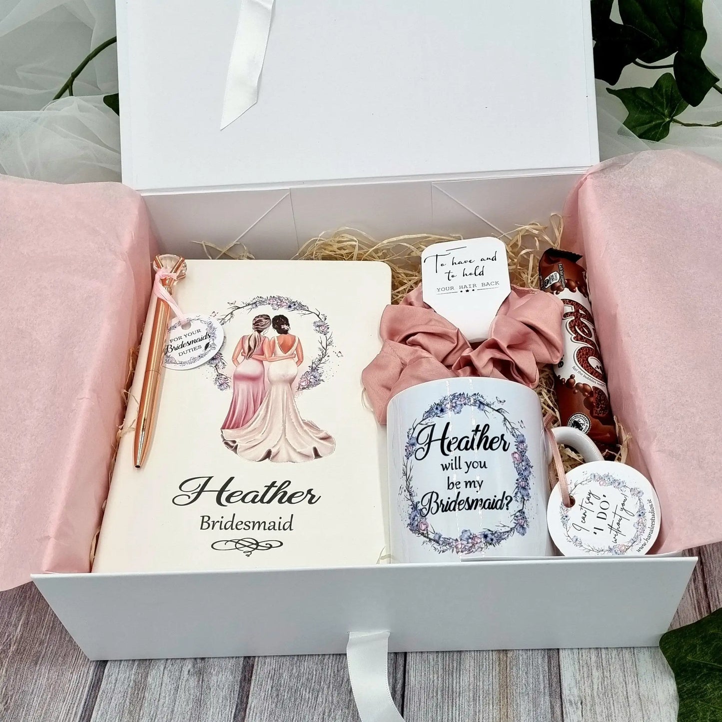 Bridesmaid Proposal Box Gift Set