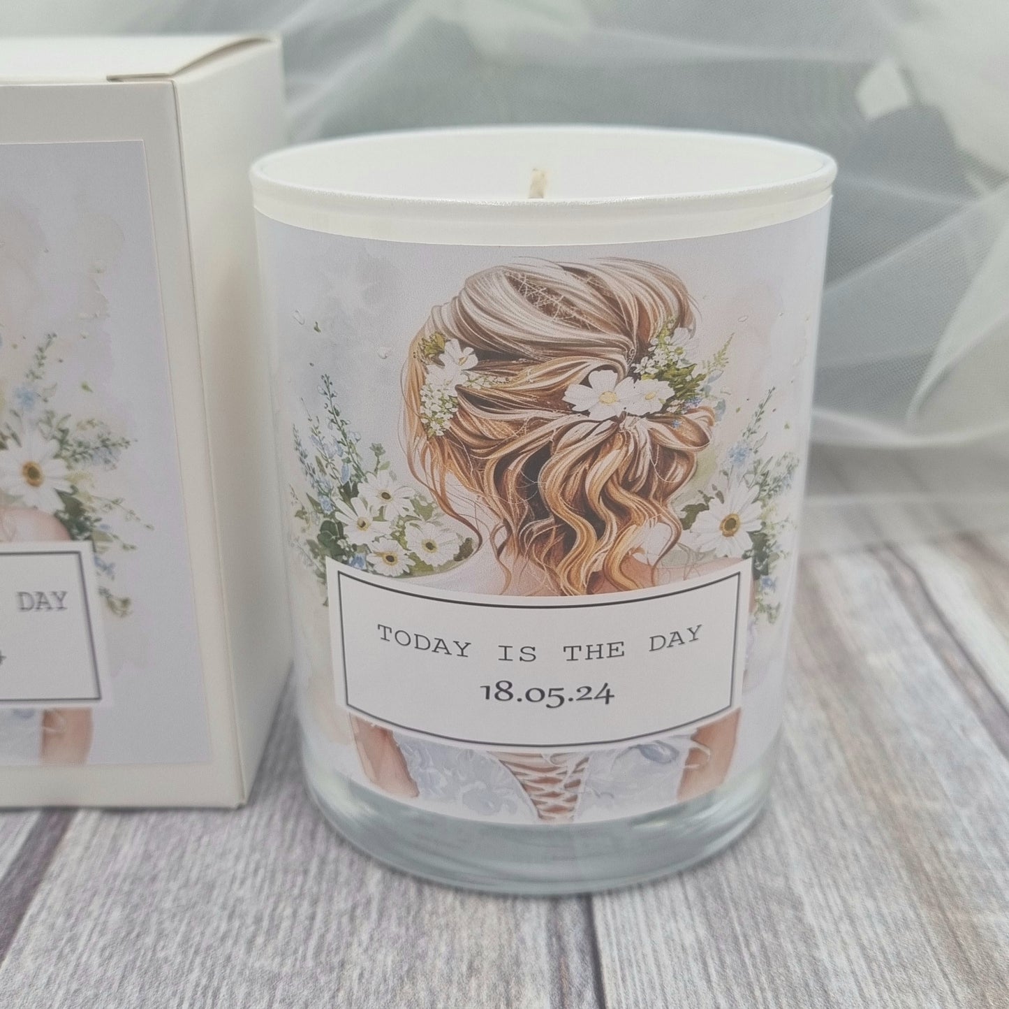 Bride Wedding Candle