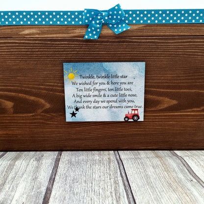 Farm Wooden Keepsake Box