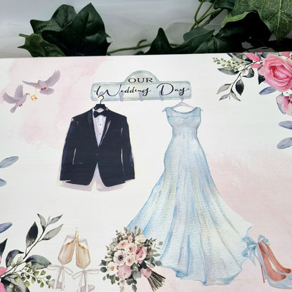 Wedding Dress and tux Keepsake Box