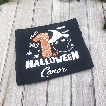 Personalised Baby’s First Halloween Vest — Printed in Ireland