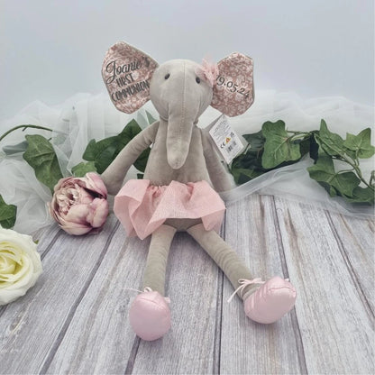 First Communion Teddy Ellie Elephant