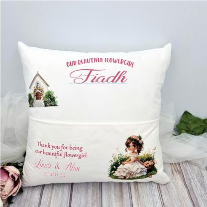 Flowergirl Pageboy Cushion