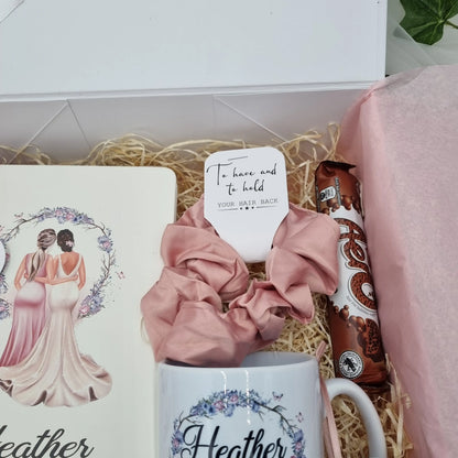 Personalised bridesmaid proposal box gift set Ireland by HanaLee Studios