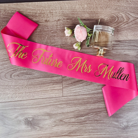Pink Hen Party Sash Clearance