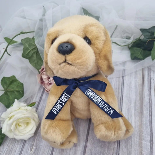 Personalised First Communion Paws Teddy