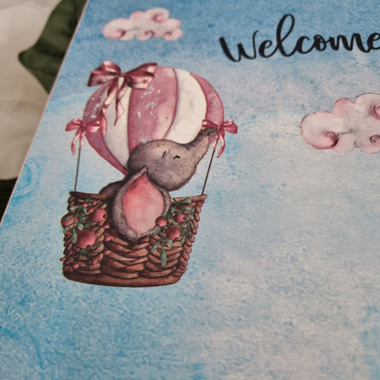 Personalised Baby Elephant Keepsake Box