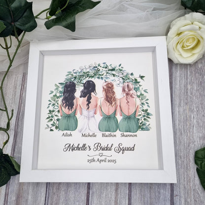 🌿 Handmade in Ireland | 10” Wooden Frame with Glass Panel | Custom Hair Dress Colours 🌿