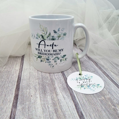Personalised Bridesmaid Proposal Mug