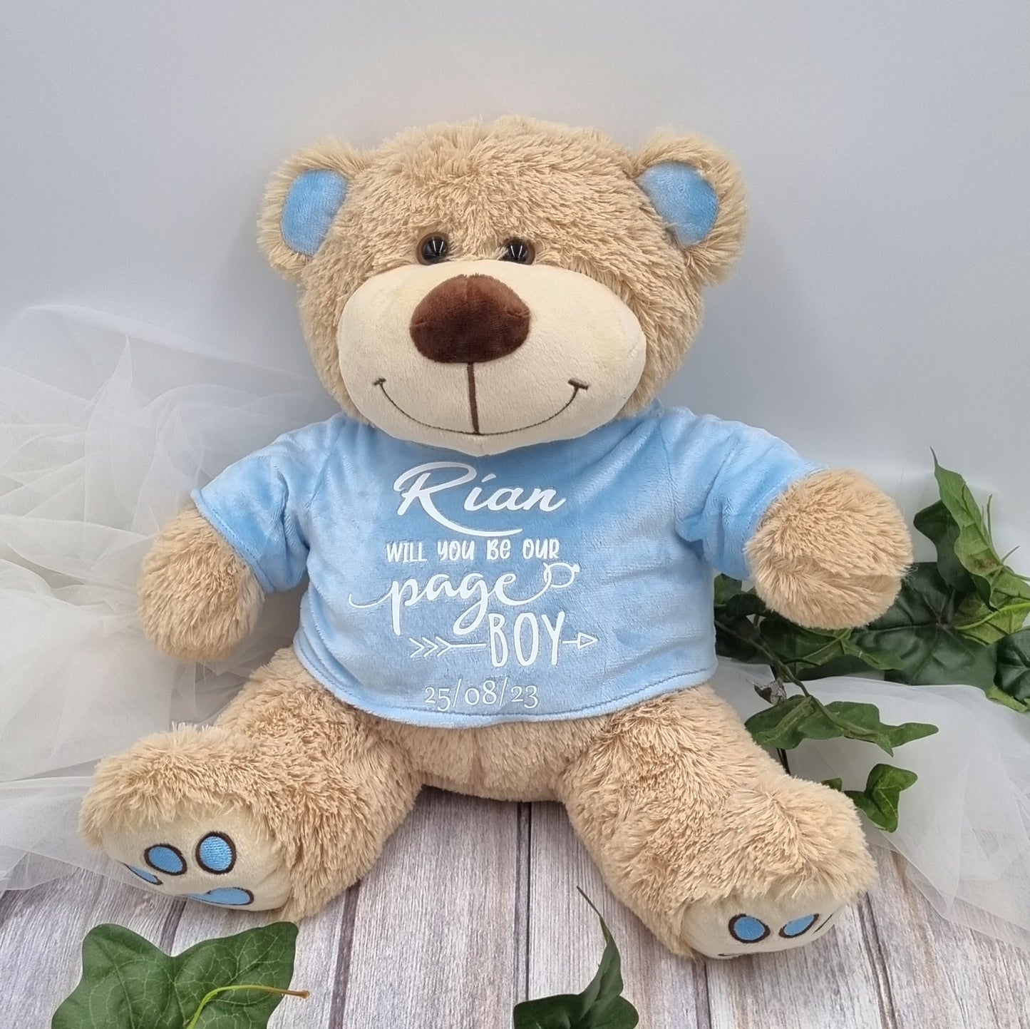 Flowergirl Pageboy Proposal Teddy