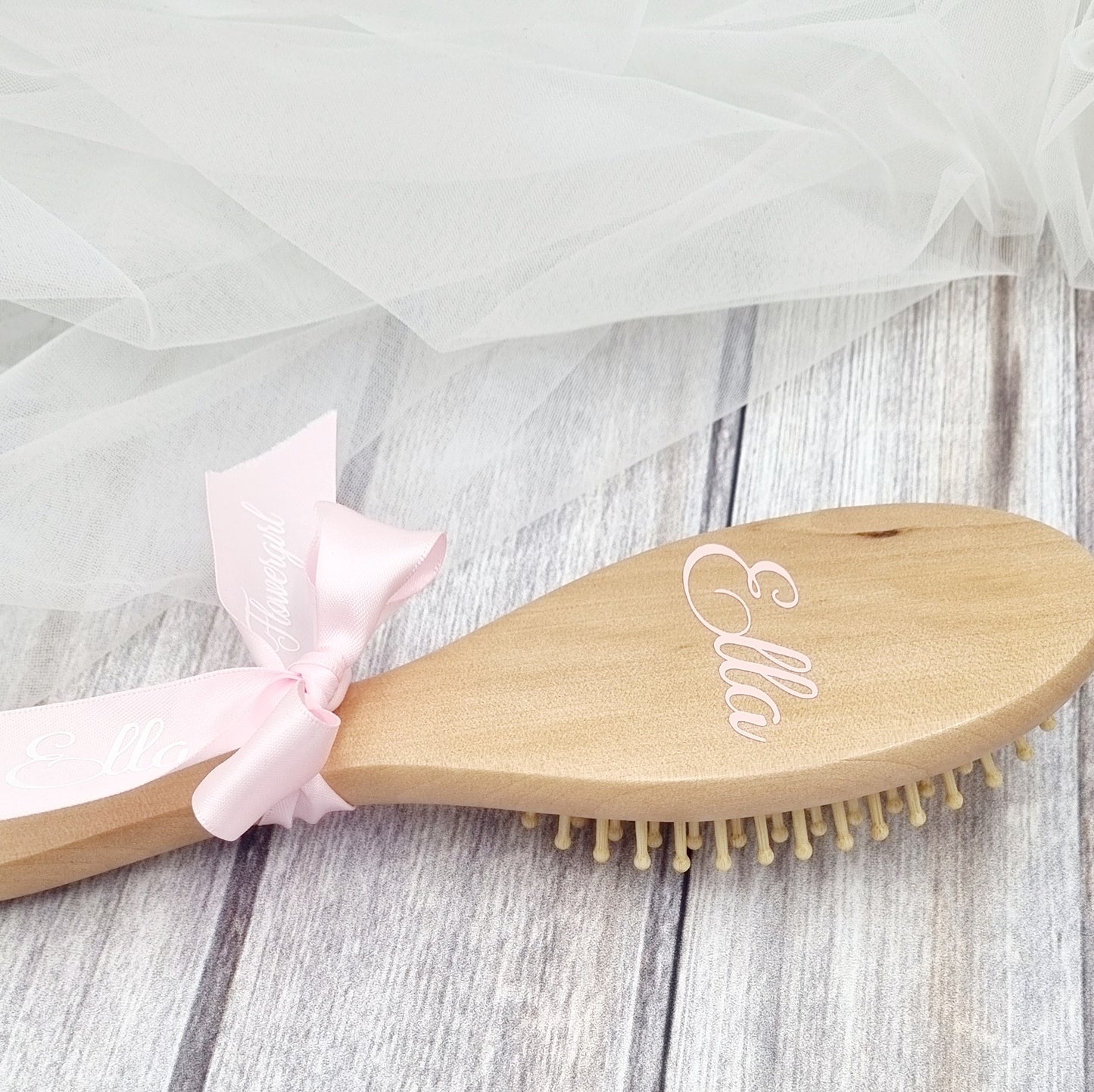 Personalised Flower Girl Brush