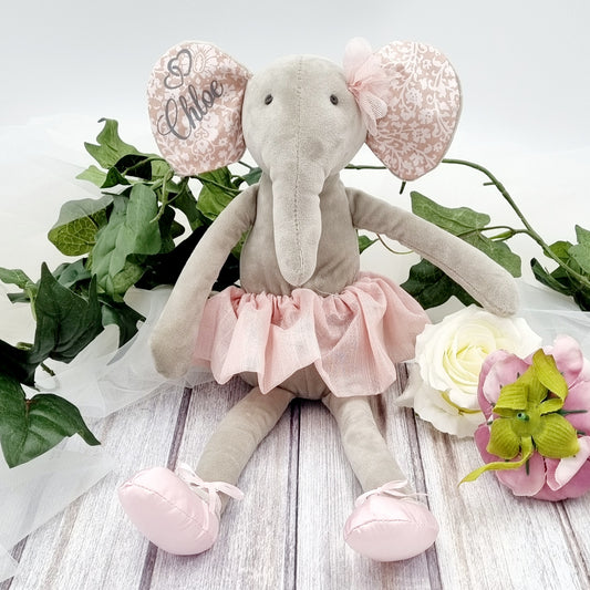 Personalised Ballet Ellie Flowergirl Teddy