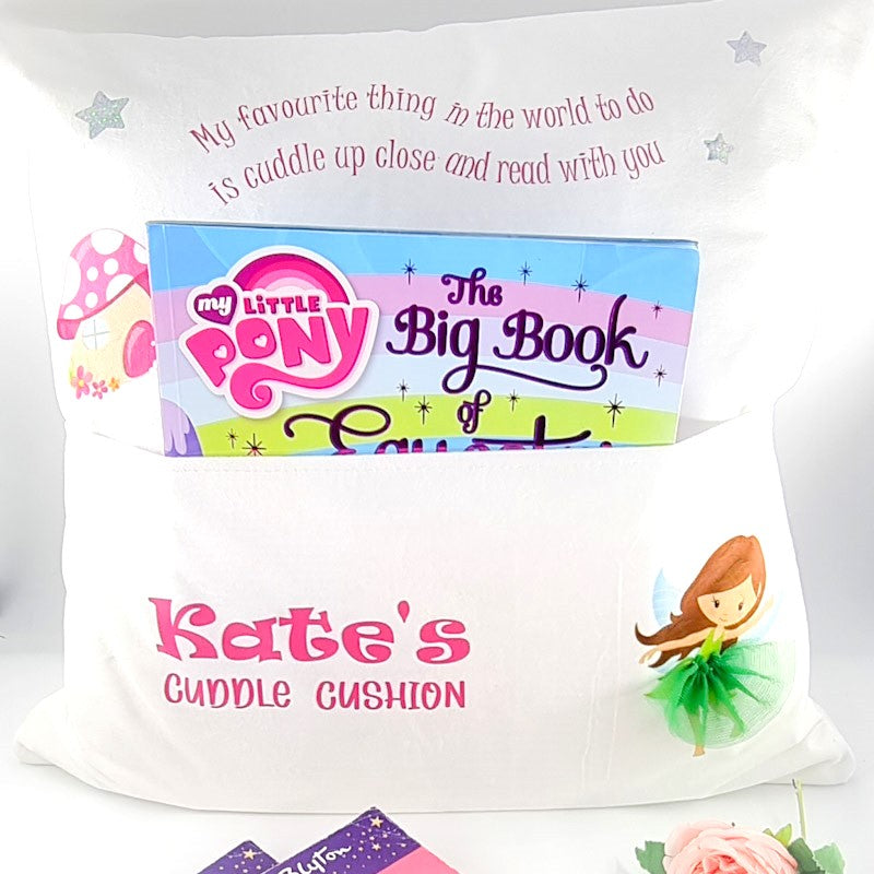 Personalised Fairy Children's Cuddle Cushion