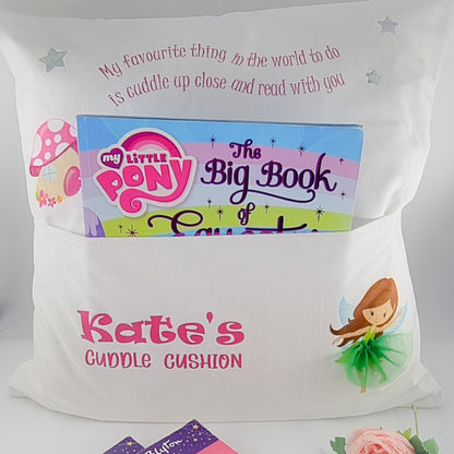 Personalised Fairy Children's Cuddle Cushion