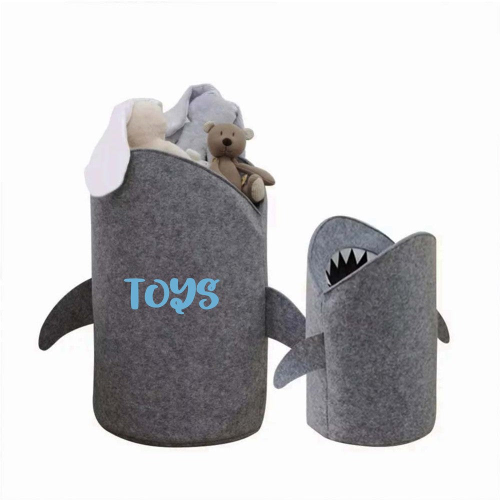 Toy Trugs Shark Laundry Basket